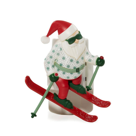 Santa on Skis ScentPlug® Diffuser w/ Light Sensor